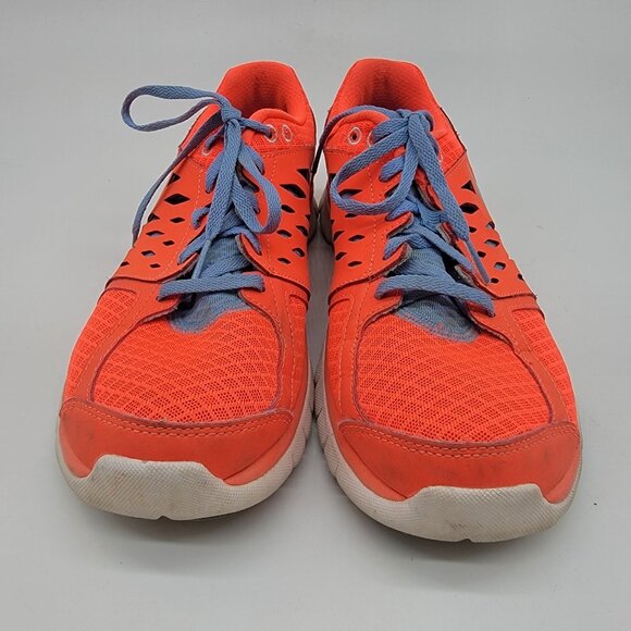 Nike Flex 13 Run Running Shoe Size 9 Womens Sneakers Orange Neon - Picture 2 of 8